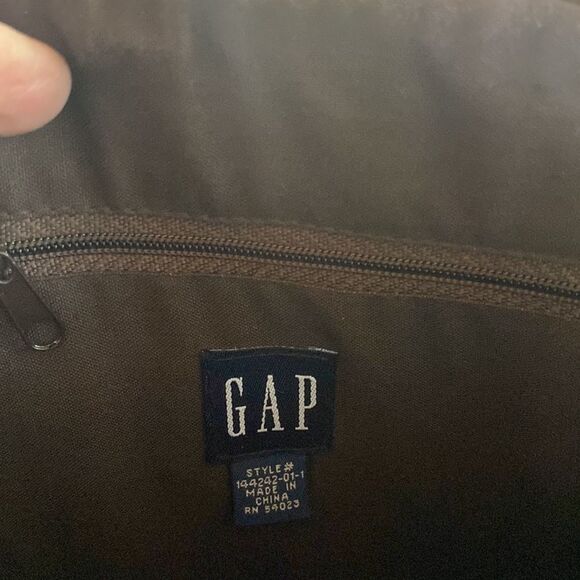 NWT GAP Woven Wicker Rattan Straw Handbag Tote Purse vintage Floral Design - Picture 7 of 12